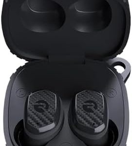 Raycon Impact Earbuds Military-Grade Impact Resistant, IP67 Bluetooth Earbuds with Stereo Sound, 90 Hours of Battery Life, Active Noise Cancellation (Black)